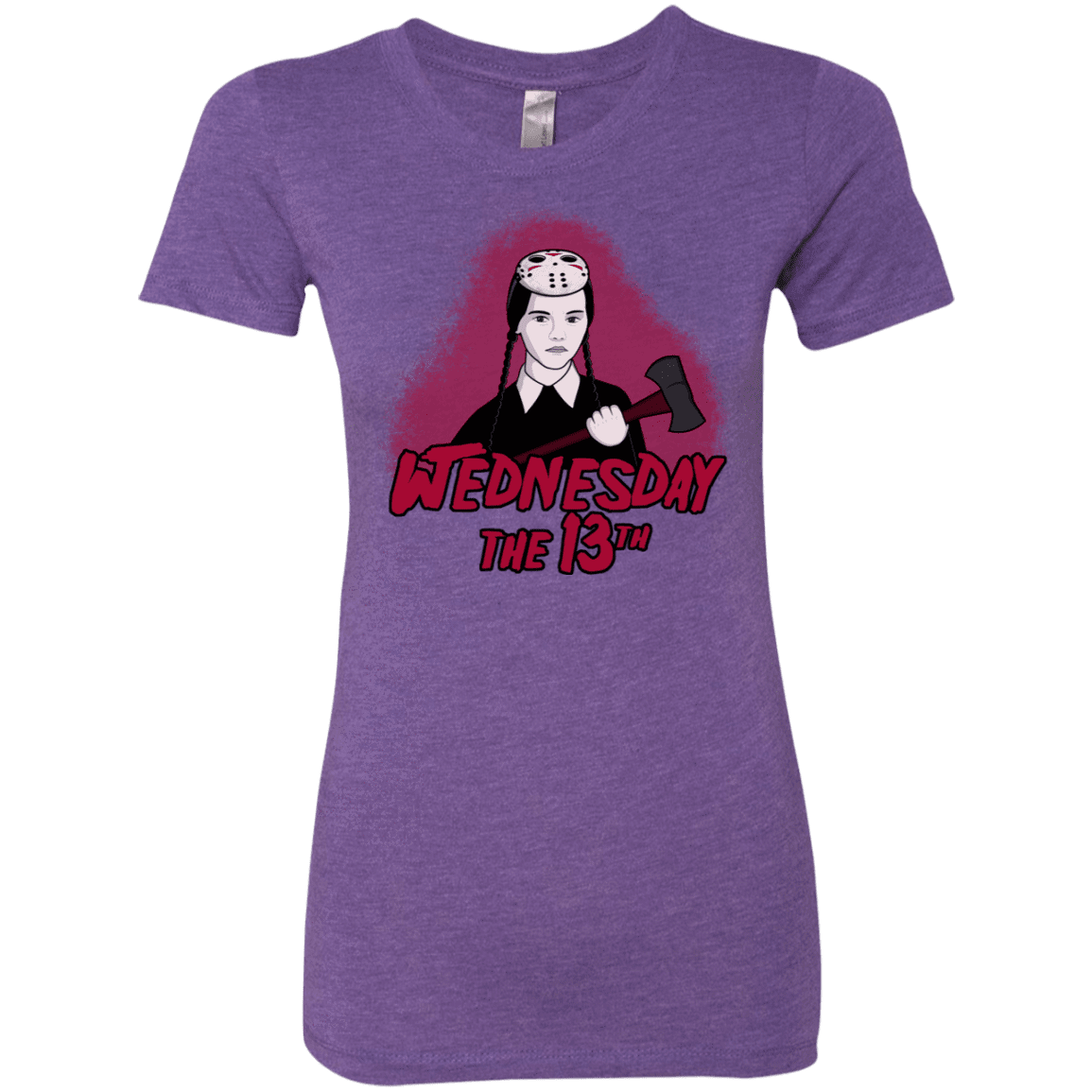 T-Shirts Purple Rush / S Wednesday The 13th Women's Triblend T-Shirt