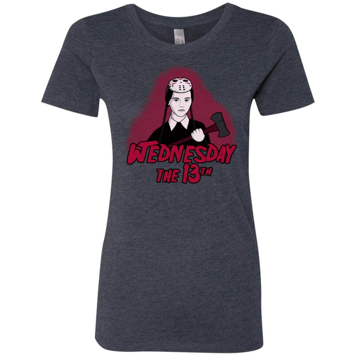 T-Shirts Vintage Navy / S Wednesday The 13th Women's Triblend T-Shirt