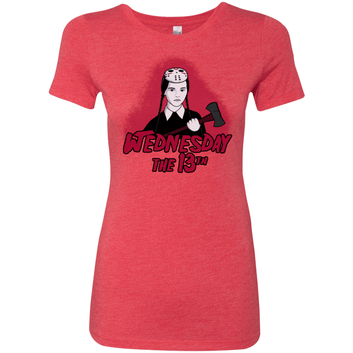 T-Shirts Vintage Red / S Wednesday The 13th Women's Triblend T-Shirt