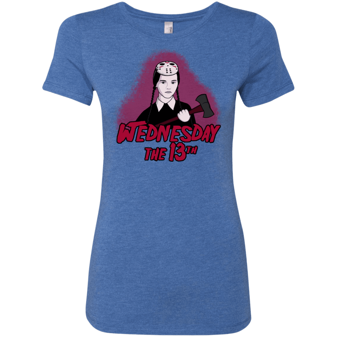T-Shirts Vintage Royal / S Wednesday The 13th Women's Triblend T-Shirt