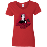 T-Shirts Red / S Wednesday The 13th Women's V-Neck T-Shirt