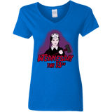 T-Shirts Royal / S Wednesday The 13th Women's V-Neck T-Shirt