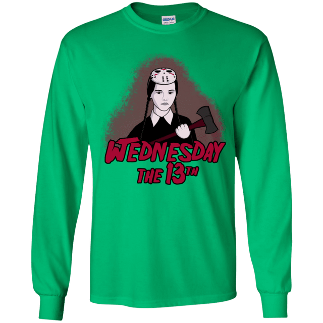 T-Shirts Irish Green / YS Wednesday The 13th Youth Long Sleeve T-Shirt