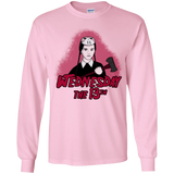 T-Shirts Light Pink / YS Wednesday The 13th Youth Long Sleeve T-Shirt