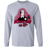 T-Shirts Sport Grey / YS Wednesday The 13th Youth Long Sleeve T-Shirt