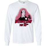 T-Shirts White / YS Wednesday The 13th Youth Long Sleeve T-Shirt