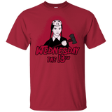 T-Shirts Cardinal / YXS Wednesday The 13th Youth T-Shirt