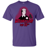 T-Shirts Purple / YXS Wednesday The 13th Youth T-Shirt