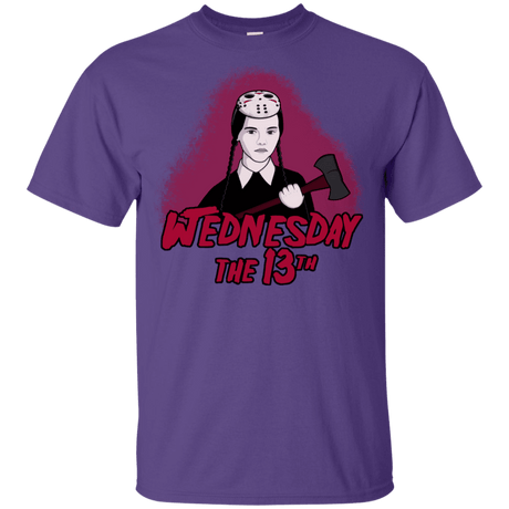 T-Shirts Purple / YXS Wednesday The 13th Youth T-Shirt