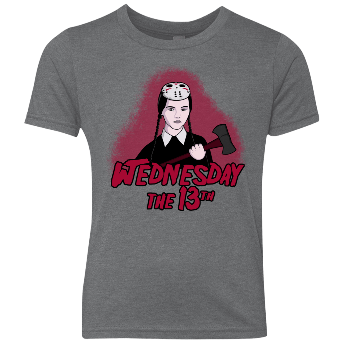 T-Shirts Premium Heather / YXS Wednesday The 13th Youth Triblend T-Shirt