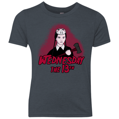 T-Shirts Vintage Navy / YXS Wednesday The 13th Youth Triblend T-Shirt