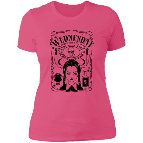 T-Shirts Hot Pink / S Wednesday Women's Premium T-Shirt