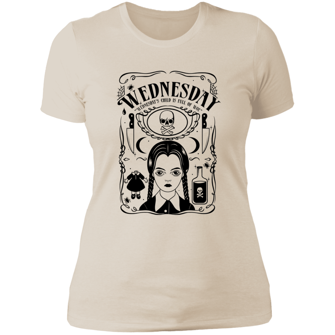 T-Shirts Ivory/ / S Wednesday Women's Premium T-Shirt