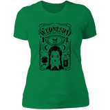 T-Shirts Kelly Green / S Wednesday Women's Premium T-Shirt
