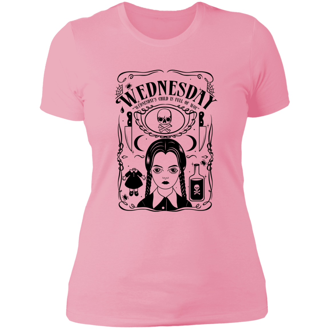 T-Shirts Light Pink / S Wednesday Women's Premium T-Shirt