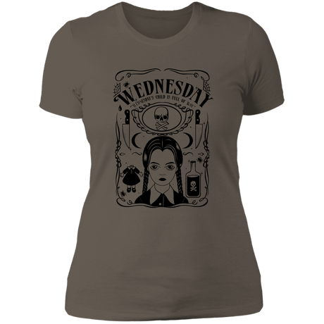 T-Shirts Warm Grey / S Wednesday Women's Premium T-Shirt