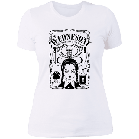 T-Shirts White / S Wednesday Women's Premium T-Shirt