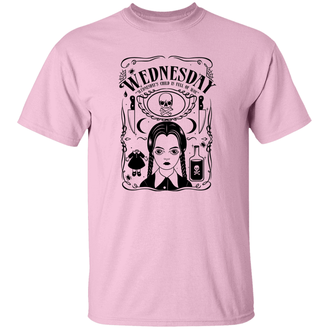 T-Shirts Light Pink / YXS Wednesday Youth T-Shirt