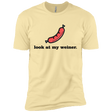 T-Shirts Banana Cream / X-Small Weiner Men's Premium T-Shirt