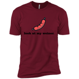 T-Shirts Cardinal / X-Small Weiner Men's Premium T-Shirt