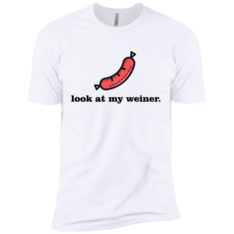 T-Shirts White / X-Small Weiner Men's Premium T-Shirt