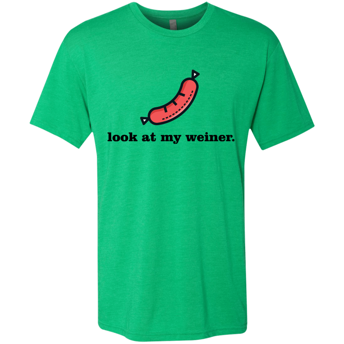 T-Shirts Envy / Small Weiner Men's Triblend T-Shirt
