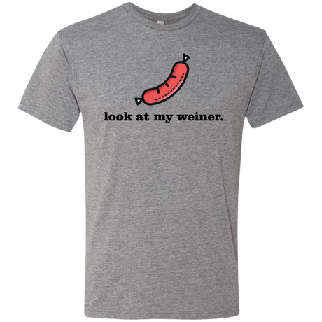 T-Shirts Premium Heather / Small Weiner Men's Triblend T-Shirt