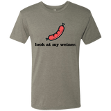 T-Shirts Venetian Grey / Small Weiner Men's Triblend T-Shirt