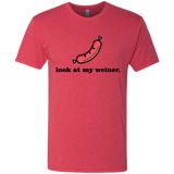 T-Shirts Vintage Red / Small Weiner Men's Triblend T-Shirt