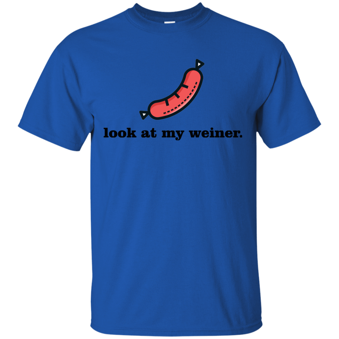 T-Shirts Royal / Small Weiner T-Shirt