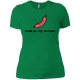T-Shirts Kelly Green / X-Small Weiner Women's Premium T-Shirt