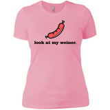 T-Shirts Light Pink / X-Small Weiner Women's Premium T-Shirt