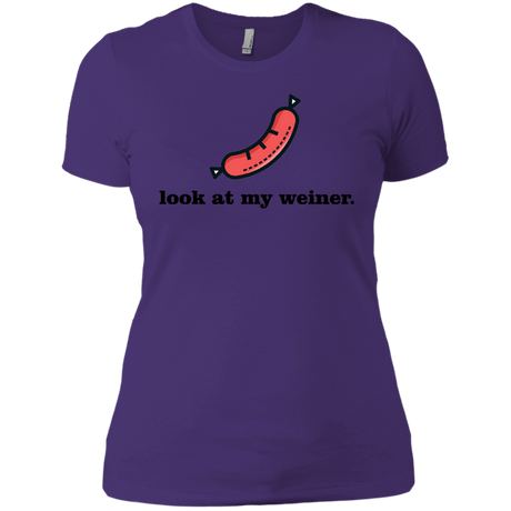 T-Shirts Purple Rush/ / X-Small Weiner Women's Premium T-Shirt