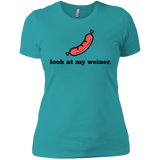 T-Shirts Tahiti Blue / X-Small Weiner Women's Premium T-Shirt