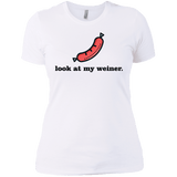 T-Shirts White / X-Small Weiner Women's Premium T-Shirt