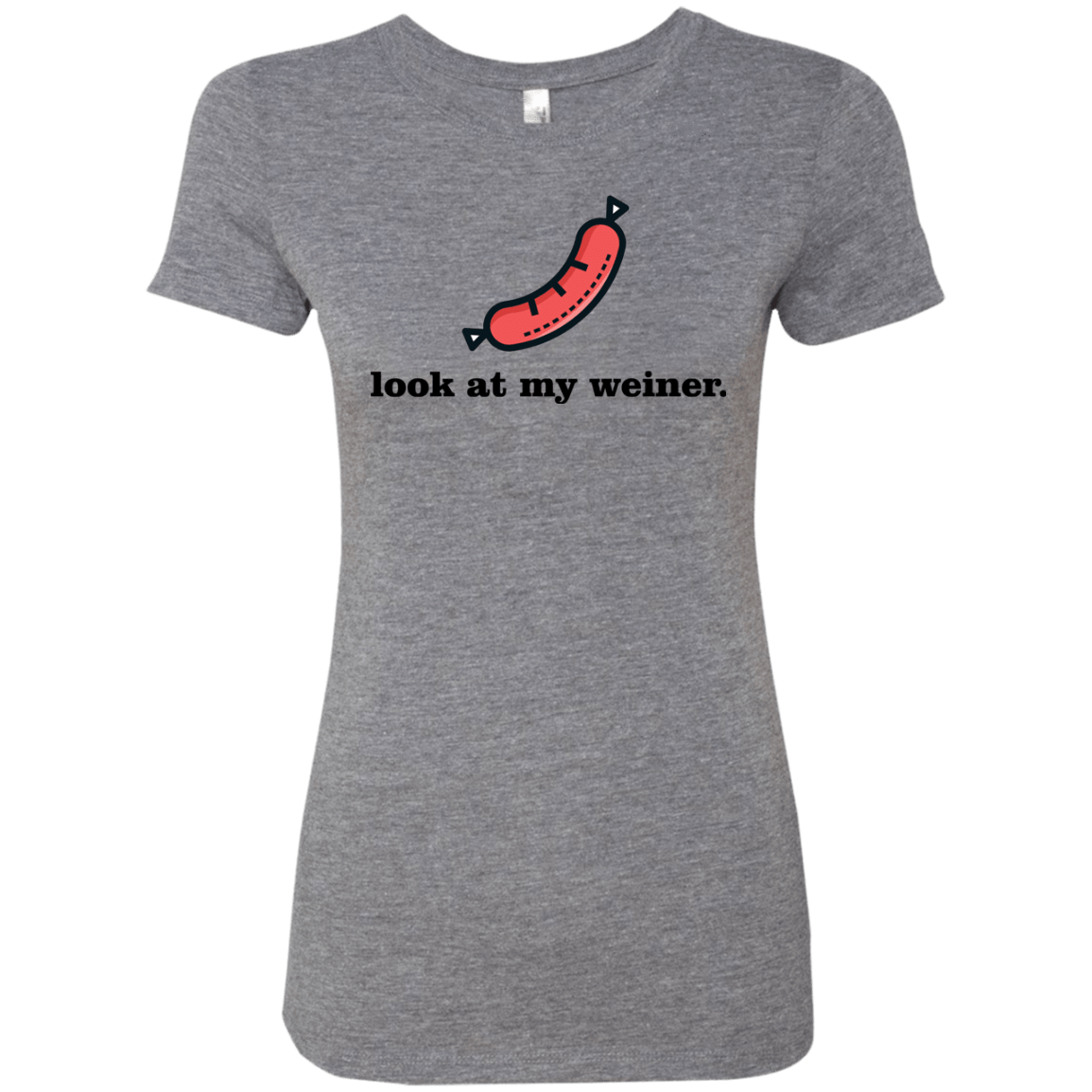 T-Shirts Premium Heather / Small Weiner Women's Triblend T-Shirt