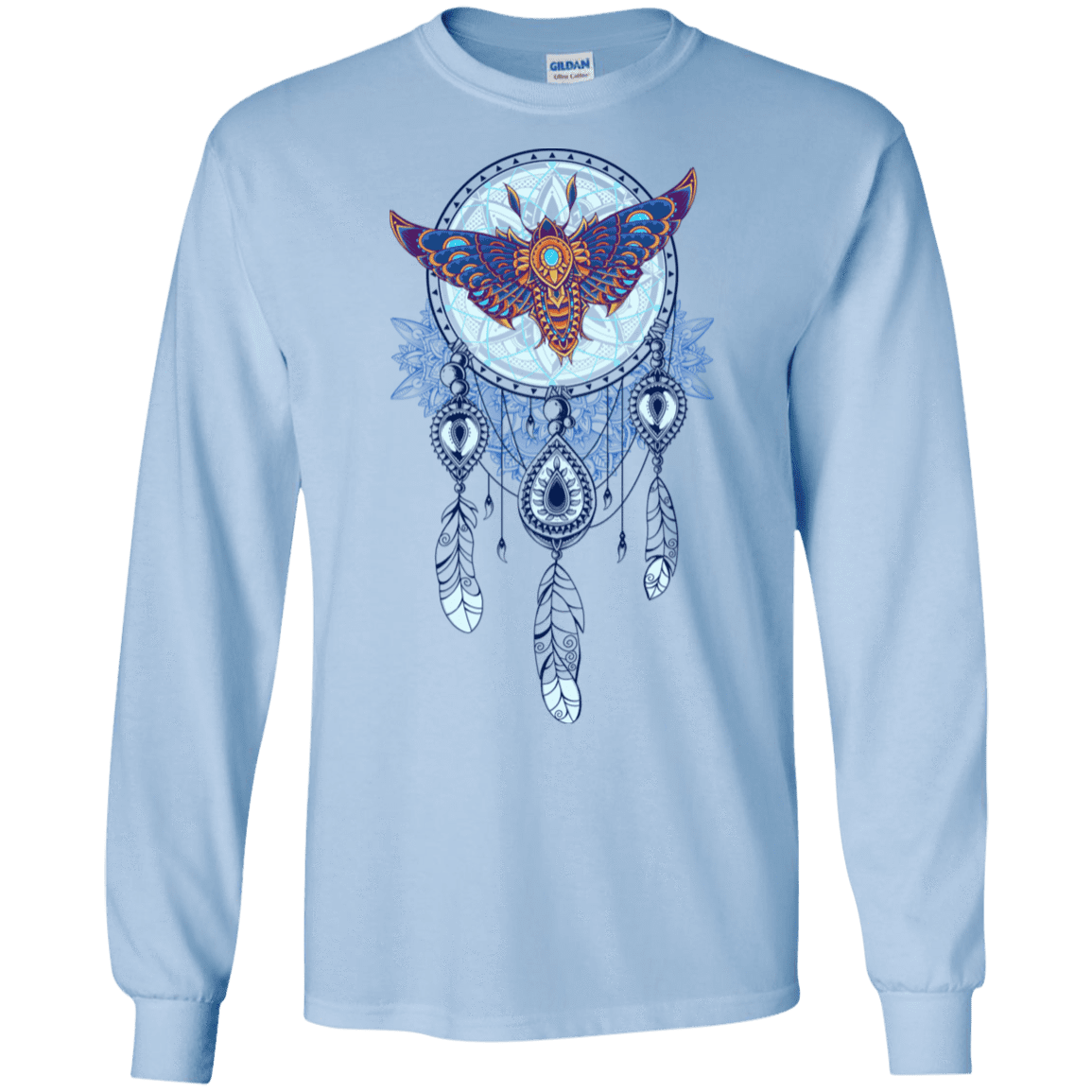 T-Shirts Light Blue / S Weird Dreams Men's Long Sleeve T-Shirt