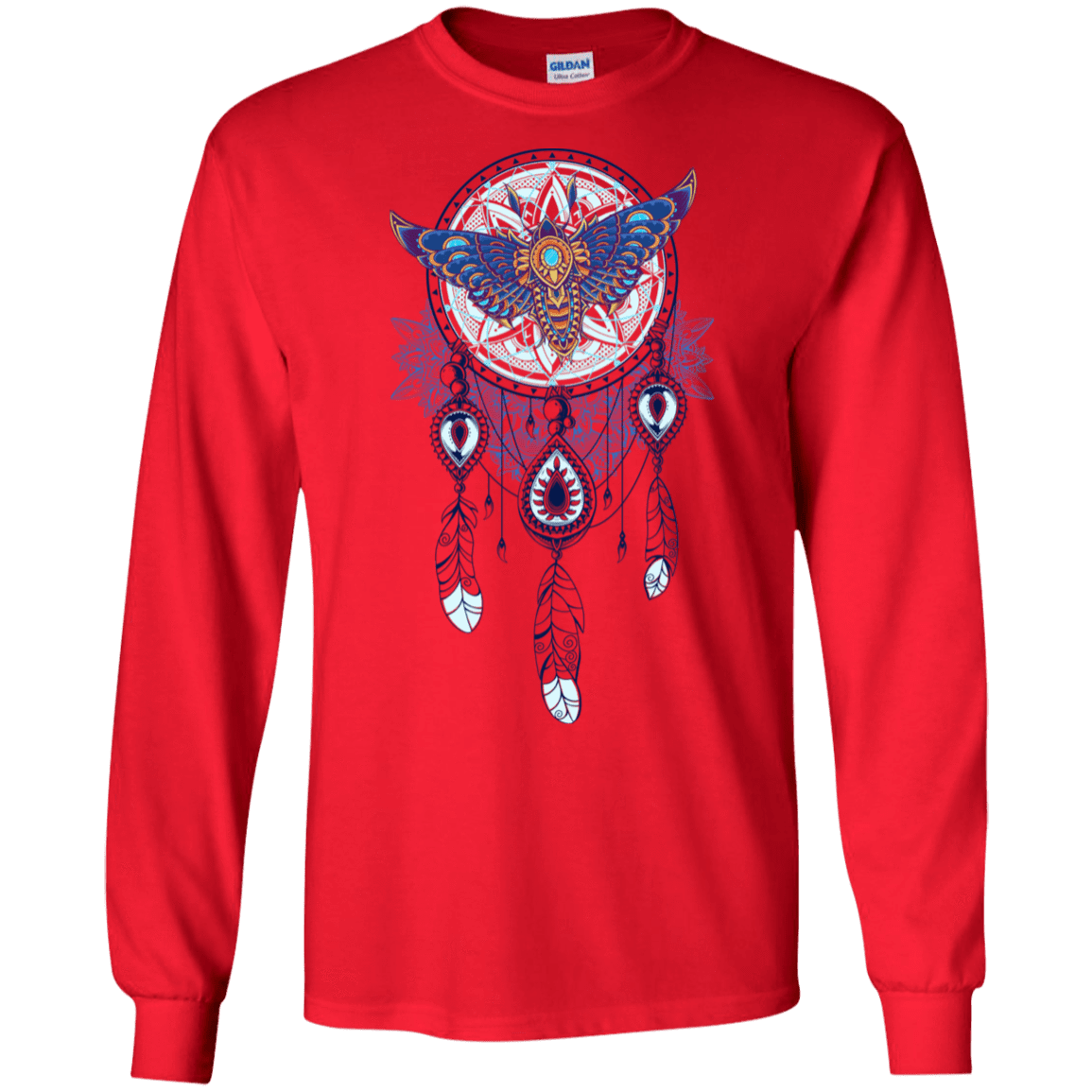 T-Shirts Red / S Weird Dreams Men's Long Sleeve T-Shirt