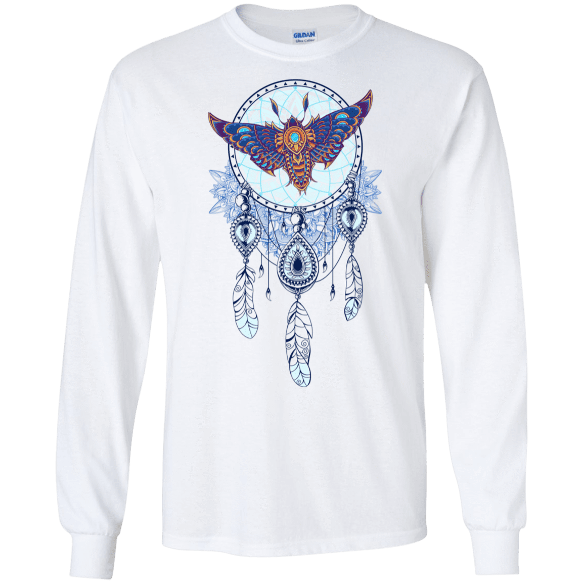 T-Shirts White / S Weird Dreams Men's Long Sleeve T-Shirt