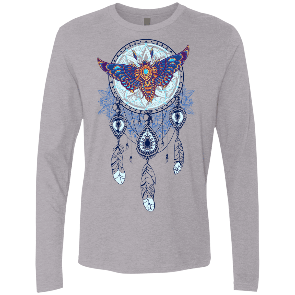 T-Shirts Heather Grey / S Weird Dreams Men's Premium Long Sleeve