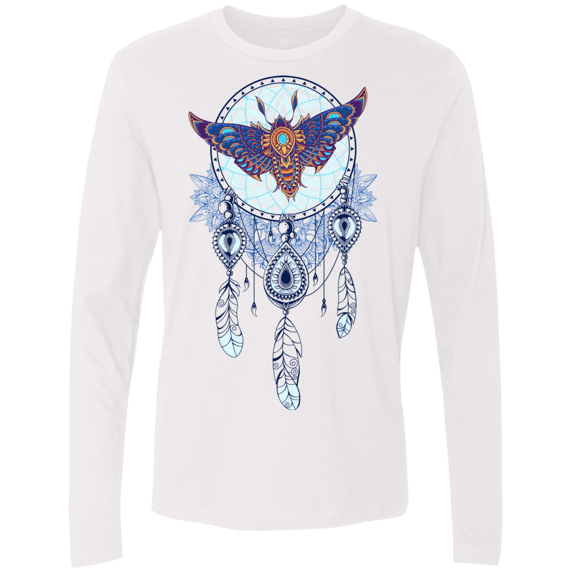 T-Shirts White / S Weird Dreams Men's Premium Long Sleeve