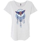 T-Shirts Heather White / X-Small Weird Dreams Triblend Dolman Sleeve