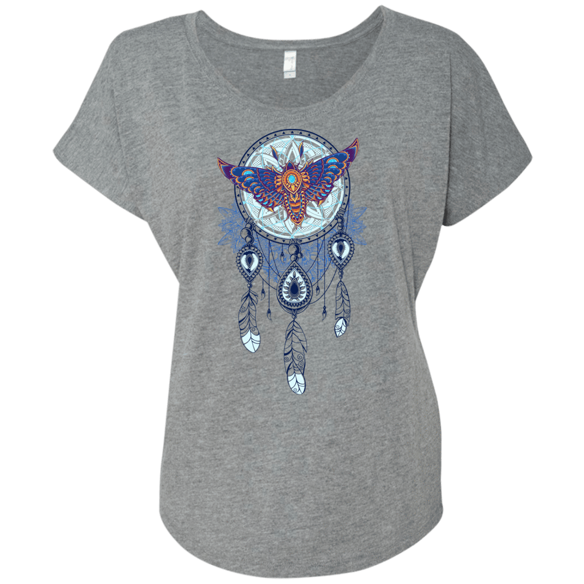 T-Shirts Premium Heather / X-Small Weird Dreams Triblend Dolman Sleeve