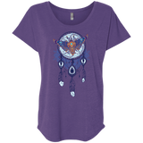 T-Shirts Purple Rush / X-Small Weird Dreams Triblend Dolman Sleeve