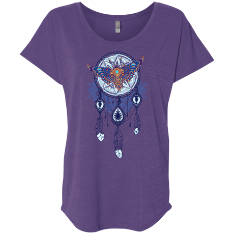 T-Shirts Purple Rush / X-Small Weird Dreams Triblend Dolman Sleeve