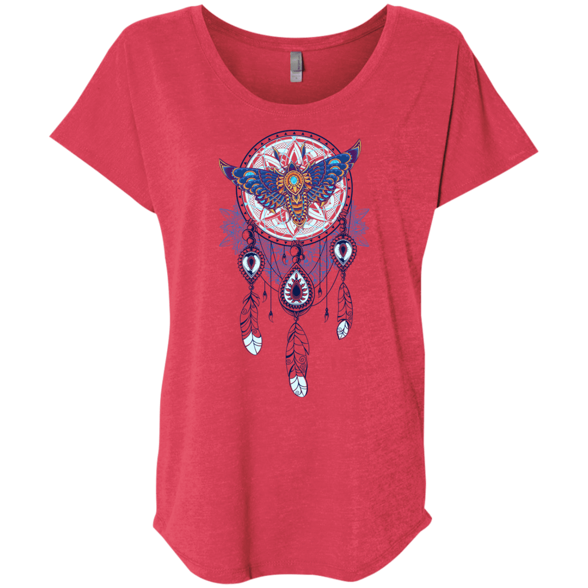 T-Shirts Vintage Red / X-Small Weird Dreams Triblend Dolman Sleeve