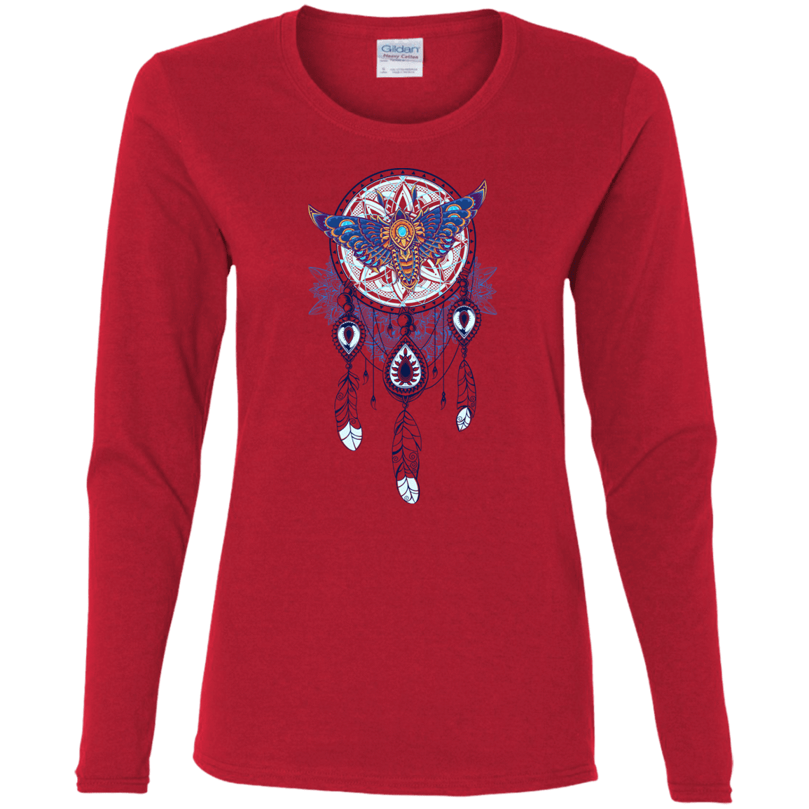 T-Shirts Red / S Weird Dreams Women's Long Sleeve T-Shirt