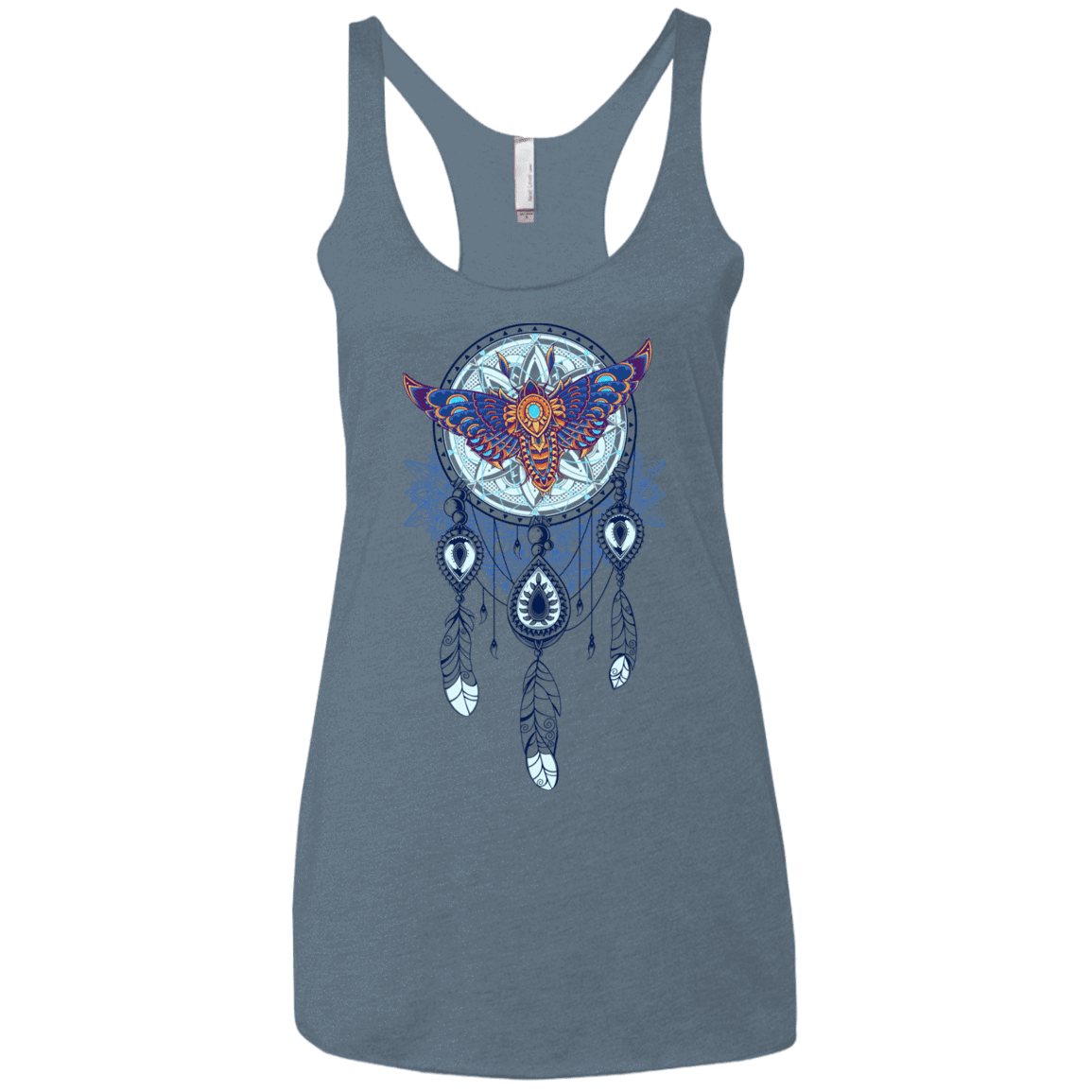 T-Shirts Indigo / X-Small Weird Dreams Women's Triblend Racerback Tank