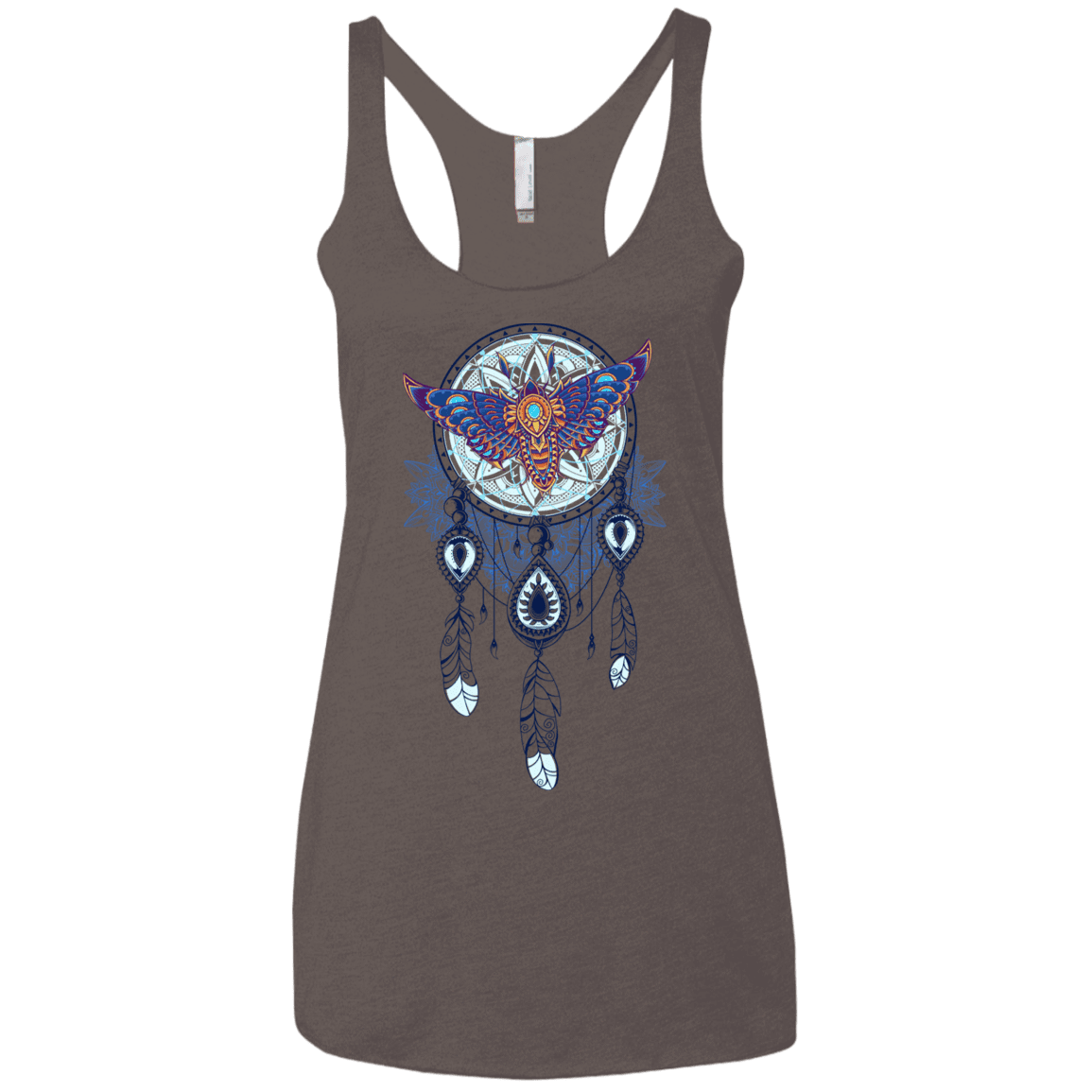 T-Shirts Macchiato / X-Small Weird Dreams Women's Triblend Racerback Tank