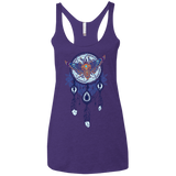 T-Shirts Purple Rush / X-Small Weird Dreams Women's Triblend Racerback Tank
